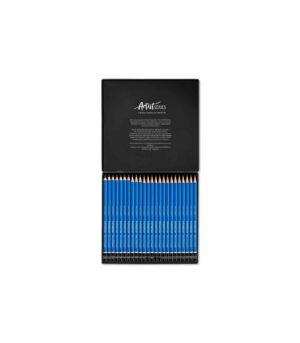 Set 24 Pencils-Drawing-Mars Lumograph-Staedtler-Art&Colour-Open Case