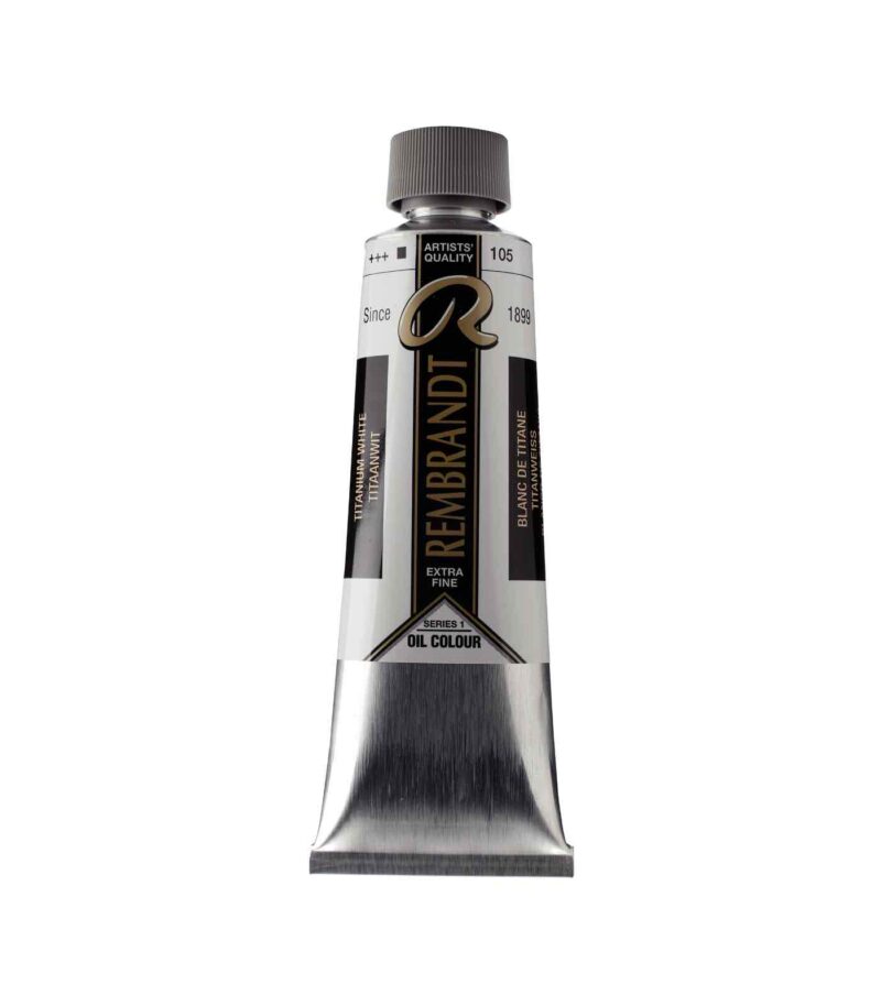 105-Titanium White (Safflower Oil)-Rembrandt-Royal Talens-Art&Colour 105-Titanium White (Safflower Oil)-Rembrandt-Royal Talens-Art&Colour