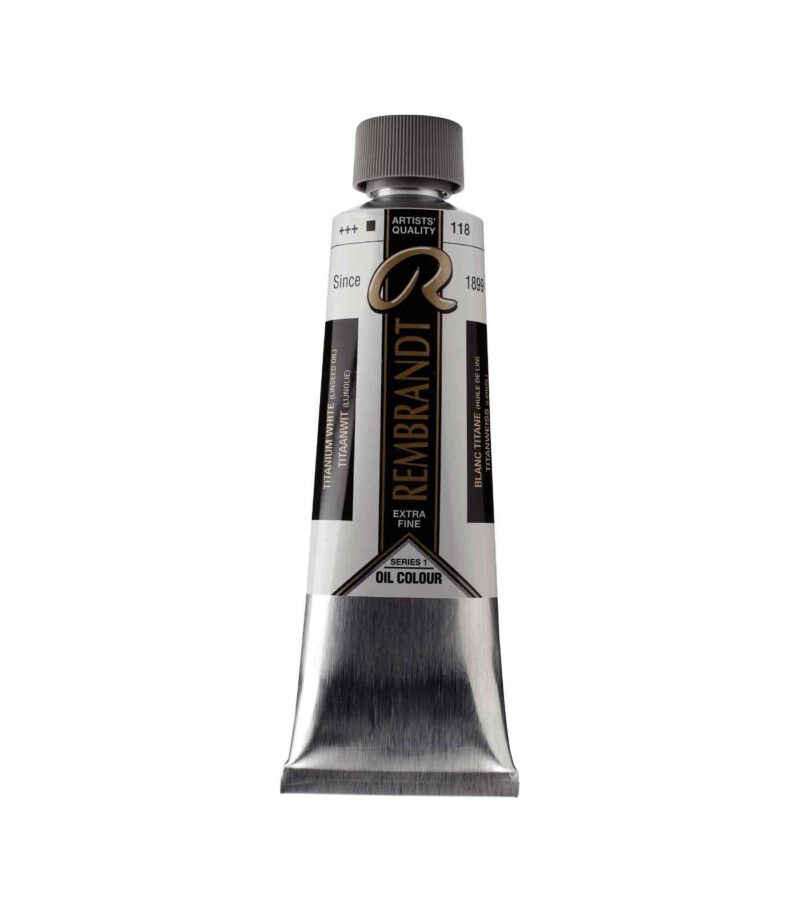 118-Titanium White (Linseed Oil)-Rembrandt-Royal Talens-Art&Colour