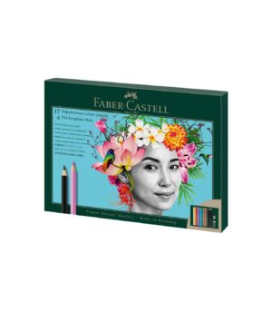 210052_Polychromos & Pitt Graphite Matt gift set, 23 pieces -Faber-Castell-Art&Colour-Front