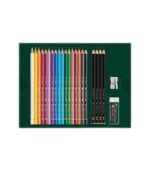 210052_Polychromos & Pitt Graphite Matt gift set, 23 pieces -Faber-Castell-Art&Colour-Inside