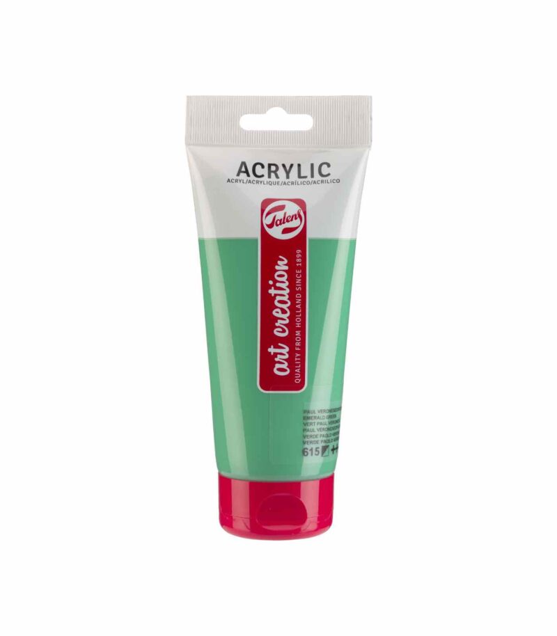 Acrylic Colour-615-Emerald Green-Art Creation-Royal Talens-Art&Colour