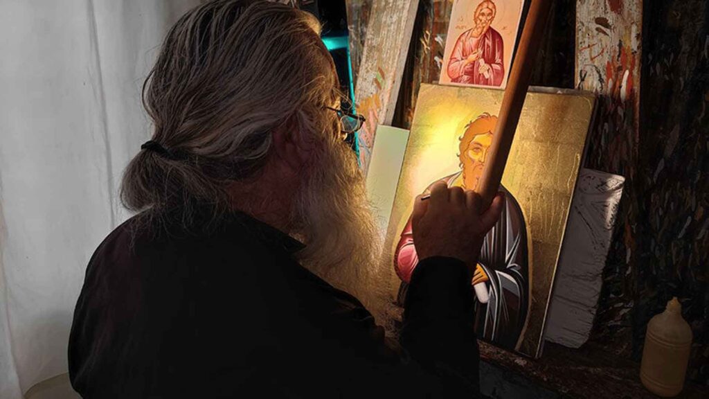 Agiografia-Guide-Painting-Easel-Byzantine-Iconography-Blog-Art&Colour