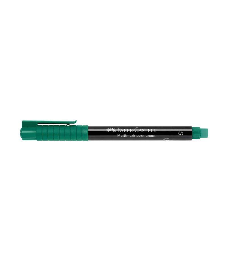 Multimark-Permanent-Marker-Faber-Castell-Art&Colour-Green S with Cap