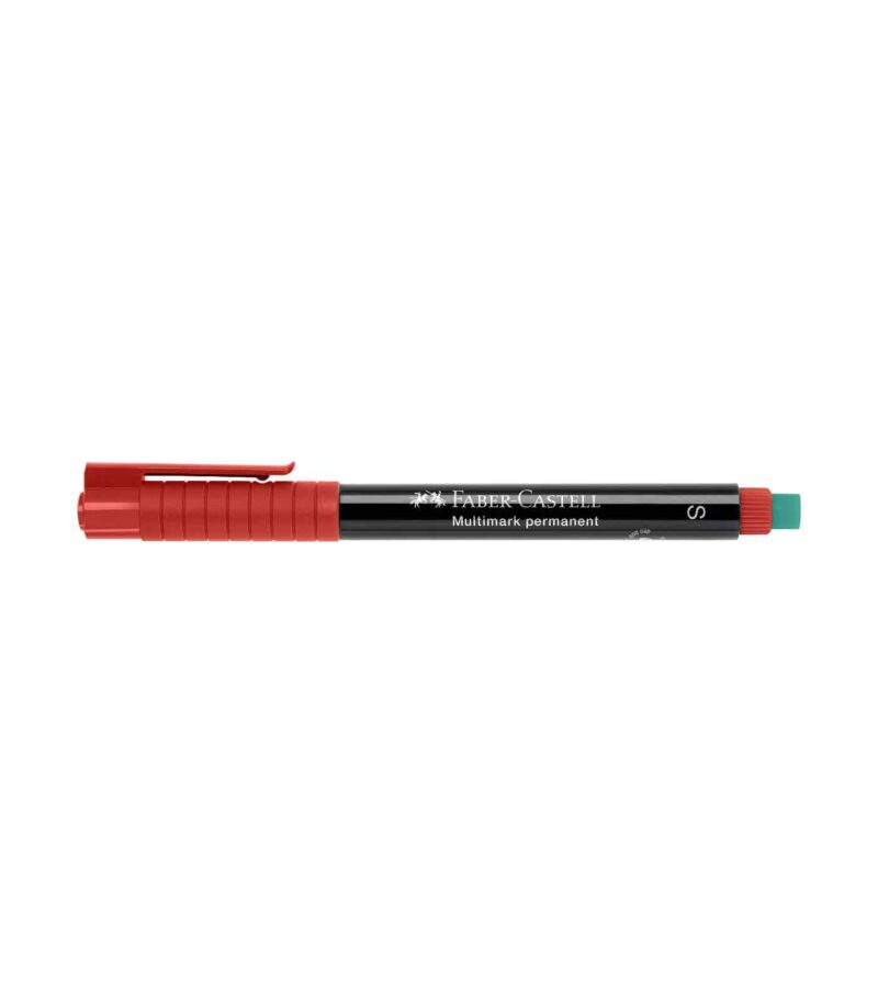 Multimark-Permanent-Marker-Faber-Castell-Art&Colour-Red S Cap