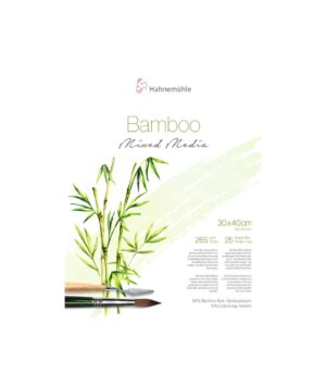 265 gsm-Bamboo Mixed Media-Natural Line-Hahnemuhle-Art&Colour-30x40cm