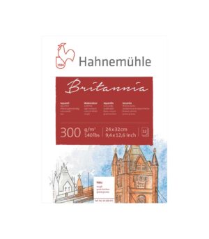 Aquarelle Paper-WatercolourBlock-Britannia-Hahnemuhle-Art&Colour-24x32cm
