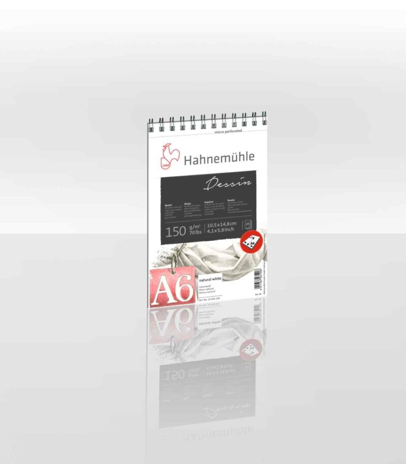 Design Paper-150gsm-SketchPad Dessin-Hahnemuhle-Art&Colour-A6-