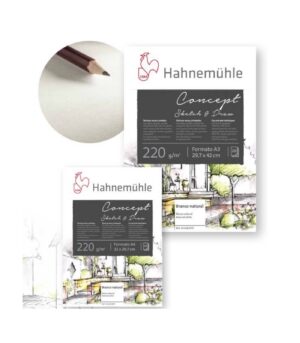 Painting Paper Pad-Sketch & Draw-Concept-Hahnemuhle-Art&Colour-A4-A3