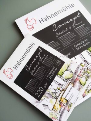 Painting Paper Pad-Sketch & Draw-Concept-Hahnemuhle-Art&Colour-All Sizes
