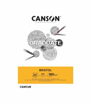 Paper Pad-Bristol Paper-Graduate-Canson-Art&Colour-A4