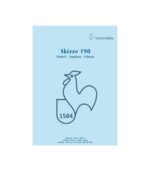Sketching Paper Pad-190gsm-Skizze-Sketch Pad-Hahnemuhle-Art&Colour-A3-