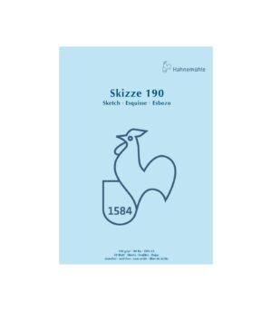 Sketching Paper Pad-190gsm-Skizze-Sketch Pad-Hahnemuhle-Art&Colour-A3-