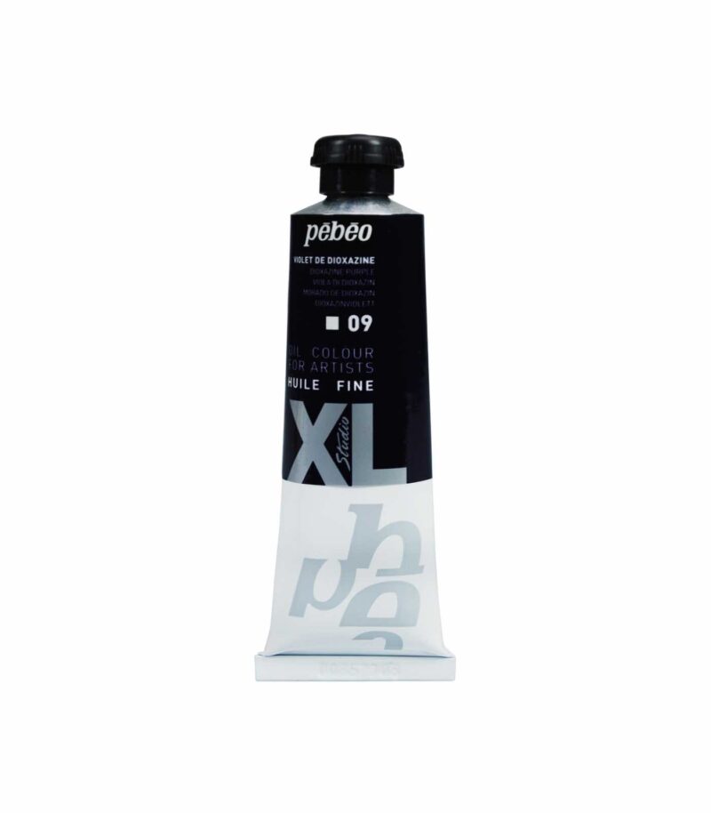 09-Dioxazine Purple-37ml-Studio XL Oil Paint-Pébéo-Art&Colour-1