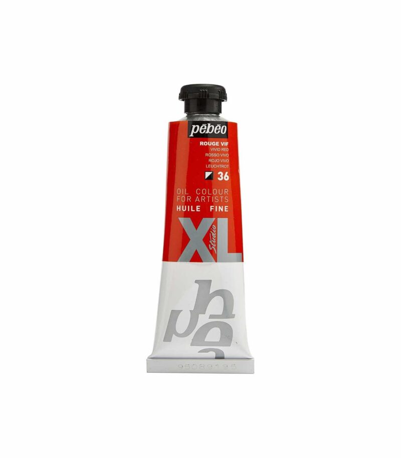 36-Vivid Red-37ml-Studio XL Oil Paint-Pébéo-Art&Colour-1 36-Vivid Red-37ml-Studio XL Oil Paint-Pébéo-Art&Colour-1