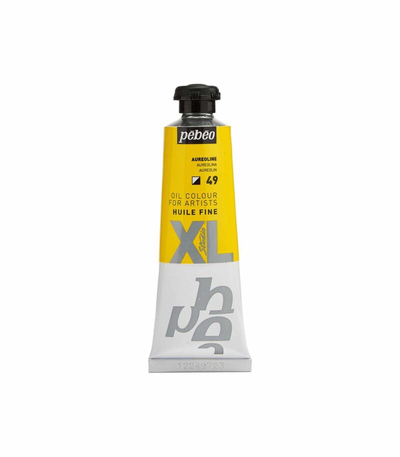 49-Aureolin-37ml-Studio XL Oil Paint-Pébéo-Art&Colour-1