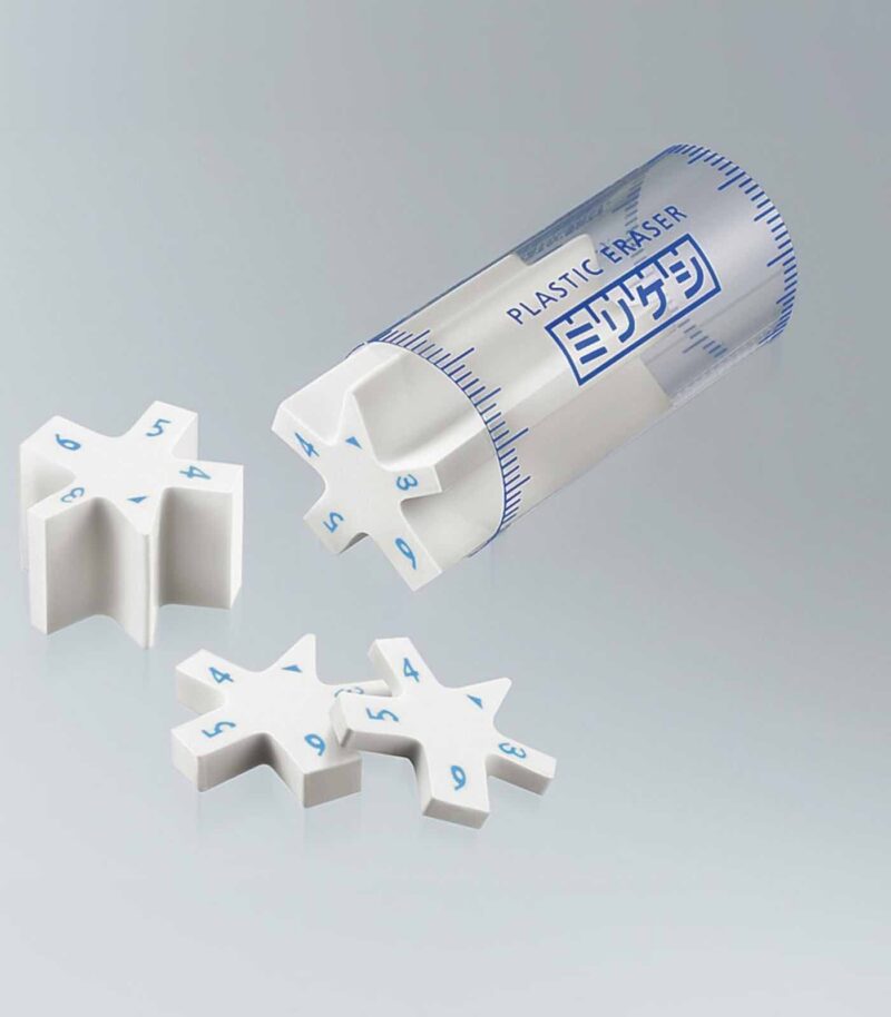 White-Eraser-MILLIKESHI-Kokuyo-Art&Colour-White-