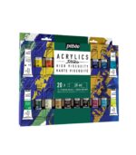 Acrylic Paint Set-Tubes with Brush-Studio Acrylics-Pebeo-Art&Colour-