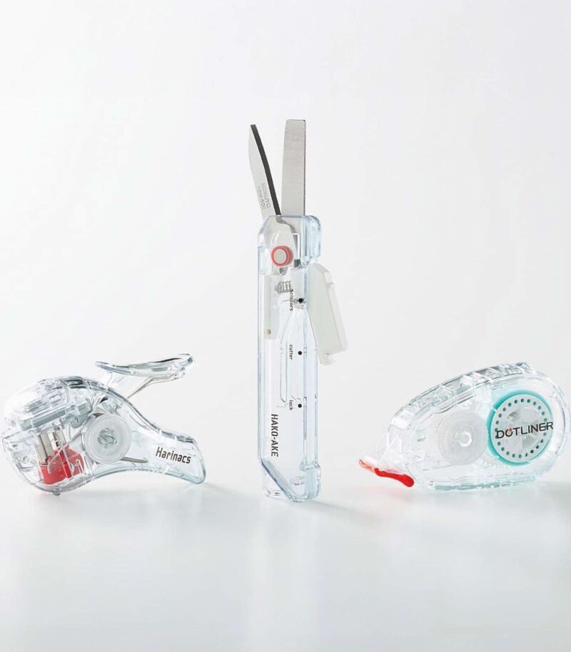 Black-Compact Alpha Stapler TM-Harinacs-Kokuyo-Art&Colour-Transparent Family