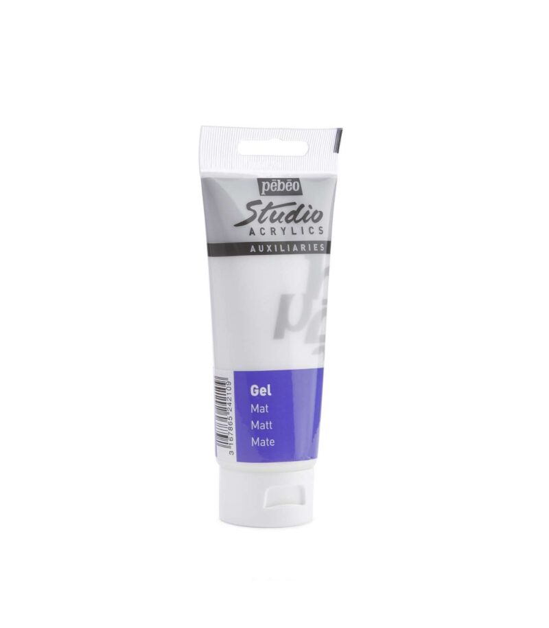 Gloss 100ml-Acrylic Gel-Studio Acrylics-Pebeo-Art&Colour-Front2