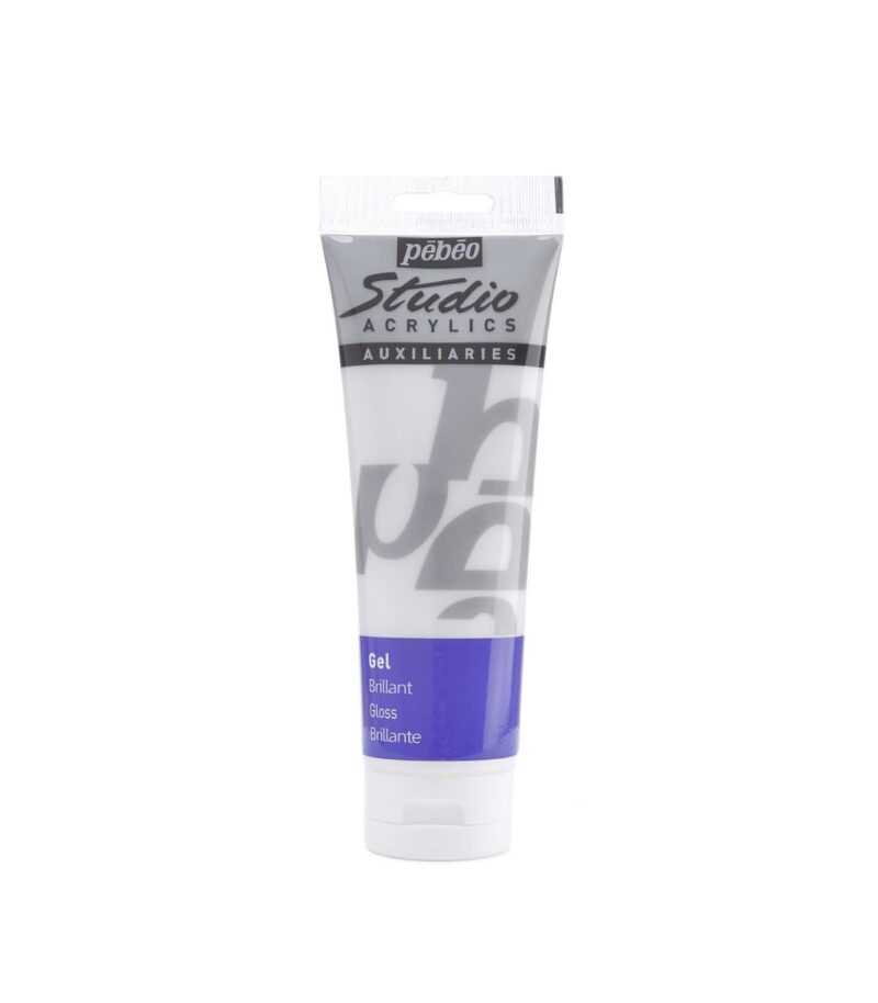 Gloss 250ml-Acrylic Gel-Studio Acrylics-Pebeo-Art&Colour-Front