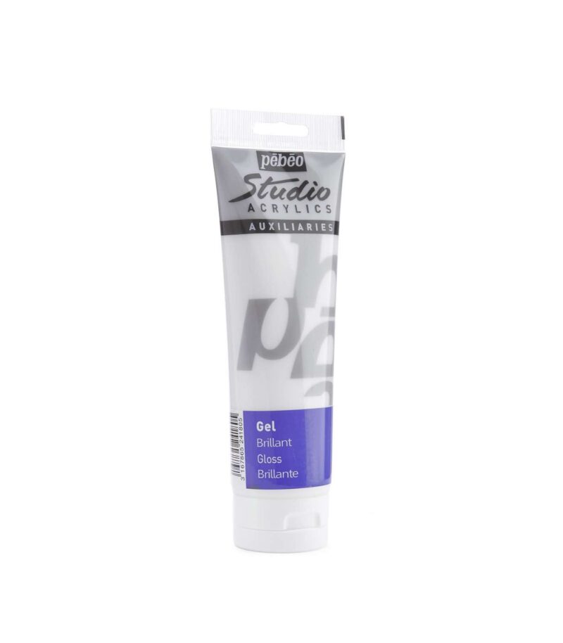 Gloss 250ml-Acrylic Gel-Studio Acrylics-Pebeo-Art&Colour-Front2