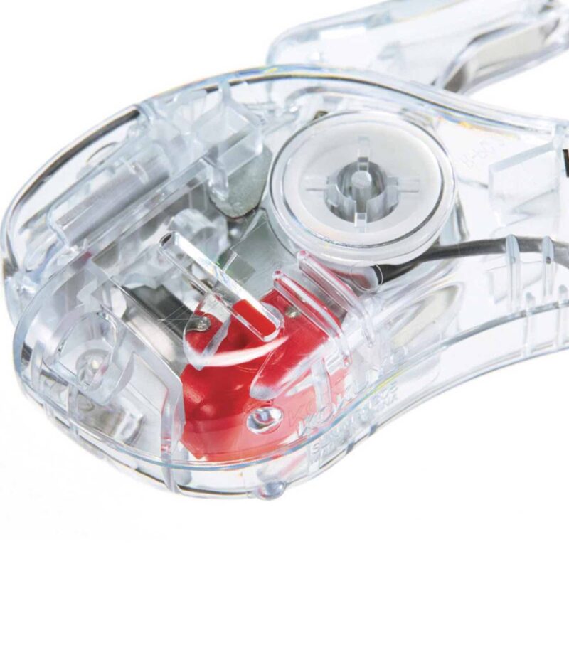 Red-Compact Alpha Stapler TM-Harinacs-Kokuyo-Art&Colour-Inside