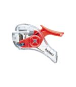 Red-Compact Alpha Stapler TM-Harinacs-Kokuyo-Art&Colour-Side view