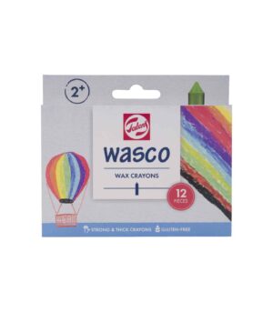 Wax Crayons Set-Wasco-Talens-Art&Colour-Set12Packaged