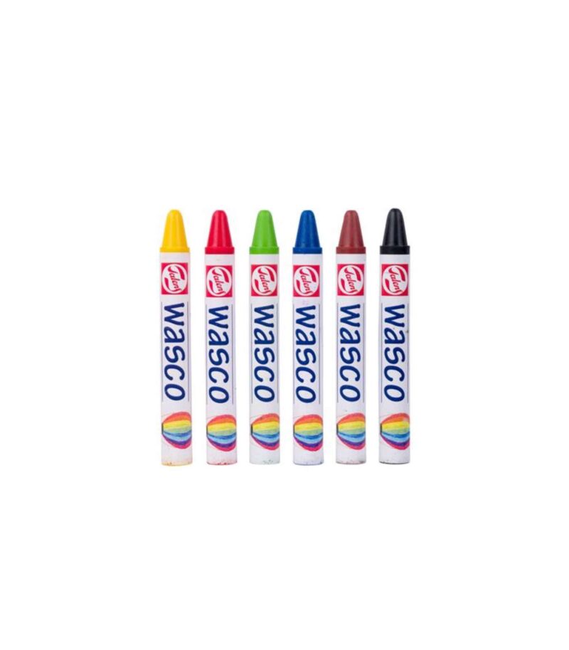 Wax Crayons Set-Wasco-Talens-Art&Colour-Set6