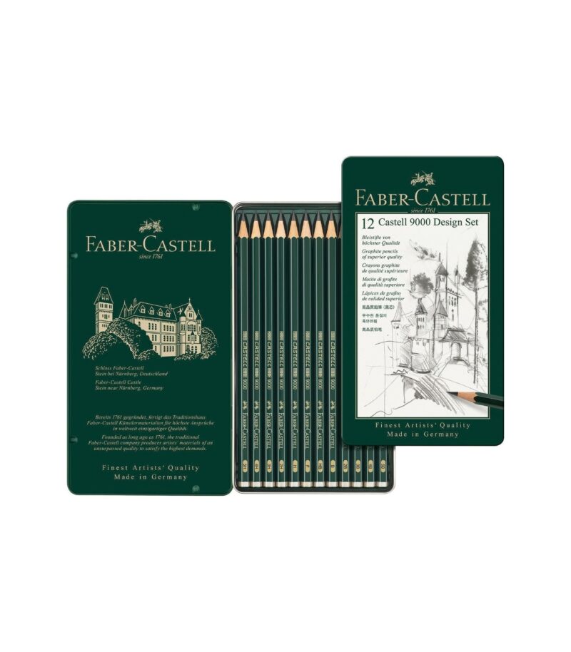 set-12-molivia-5H-5B-Faber-Castell-ArtColour
