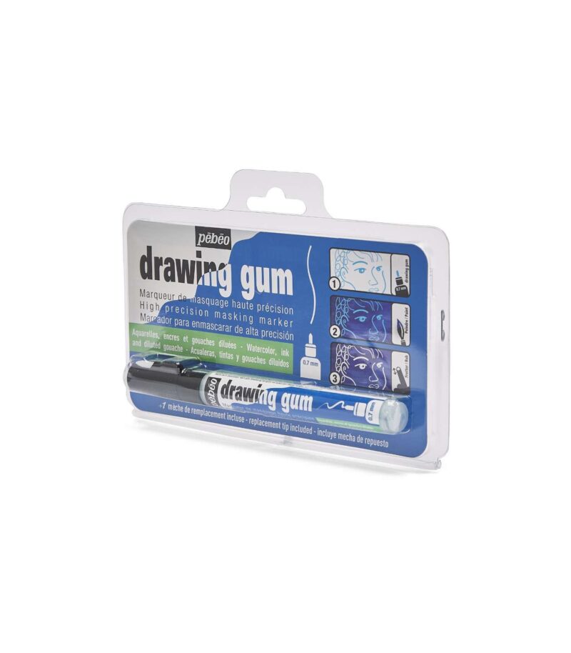 0,7mm-Drawing Gum Marker-Drawing Supplies-Pebeo-Art&Colour-Blister2
