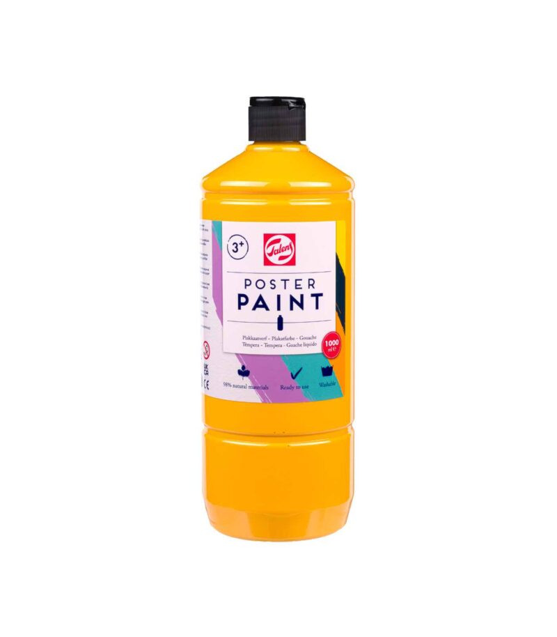 241-Sun Yellow-1000ml Poster Paint-Talens-Art&Colour
