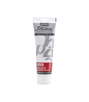 250ml-White Gesso-Studio Acrylics-Pebeo-Art&Colour