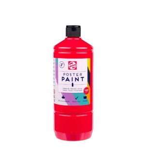 300-Red-1000ml Poster Paint-Talens-Art&Colour