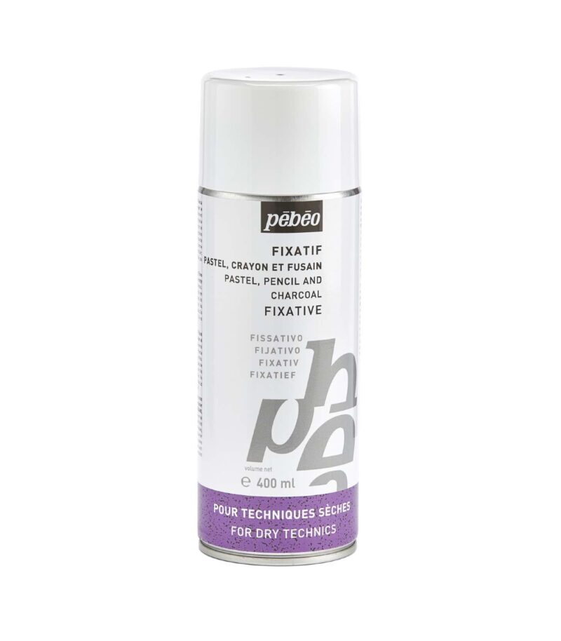 400ml-PASTELS & CHARCOALS FIXATIVE SPRAY-Pebeo-Art&Colour 400ml-PASTELS & CHARCOALS FIXATIVE SPRAY-Pebeo-Art&Colour