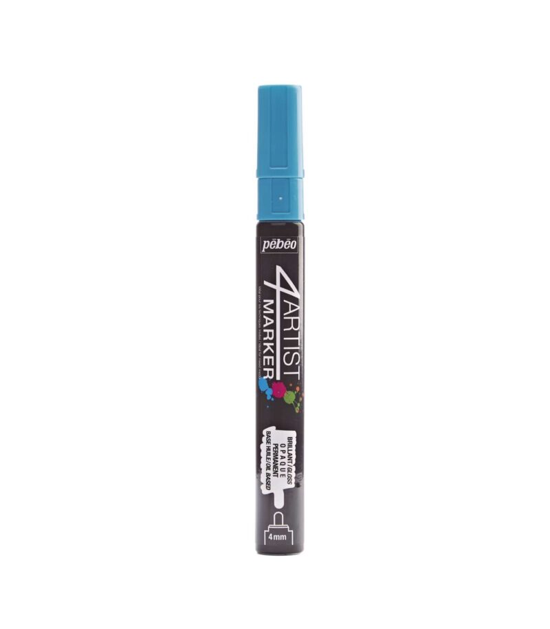 580133-4 mm Round-Light Blue-4Artist Marker Oil-Pebeo-Art&Colour7-1