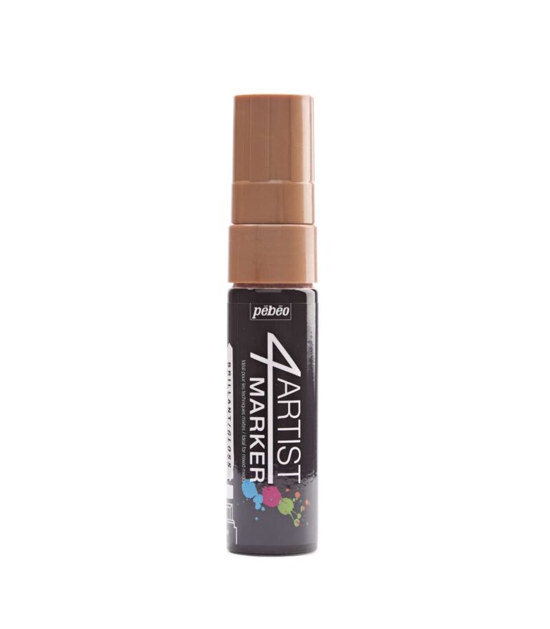 580356-15 mm Flat-Copper-4Artist Marker Oil-Pebeo-Art&Colour0-1