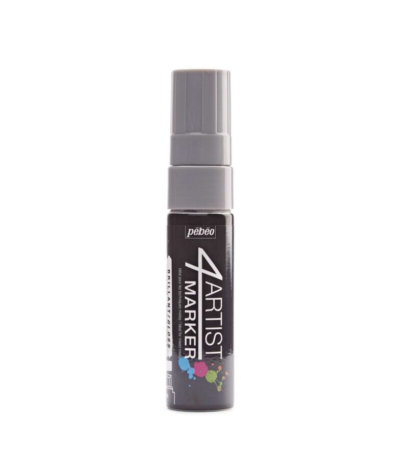 580370-15 mm Flat-Silver-4Artist Marker Oil-Pebeo-Art&Colour6-1