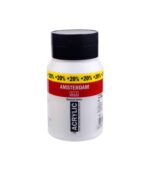 600ml Titanium White-Acrylic Paint-Amsterdam Standard Series-Royal Talens-Art&Colour