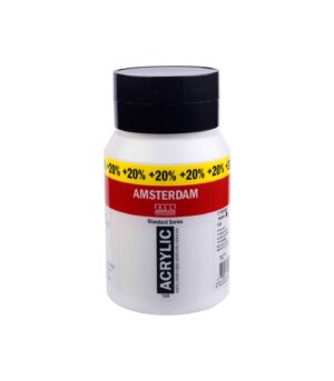 600ml Titanium White-Acrylic Paint-Amsterdam Standard Series-Royal Talens-Art&Colour