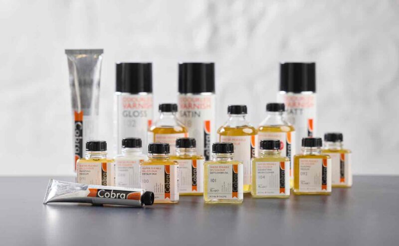 Auxiliaries-Cobra Water Mixable Colours-Royal Talens-Art&Colour-Range