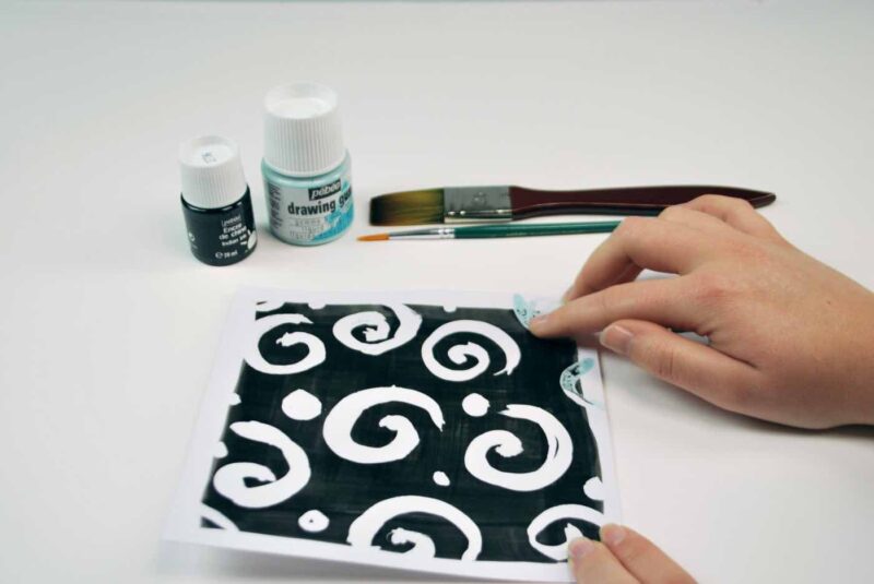 Indian Ink and Drawing Gum-Pebeo-Art&Colour-Example