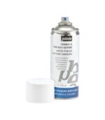 Satin-400ml Spray Solvent Based Varnish-Artist Acrylics-Pebeo-Art&Colour-Open